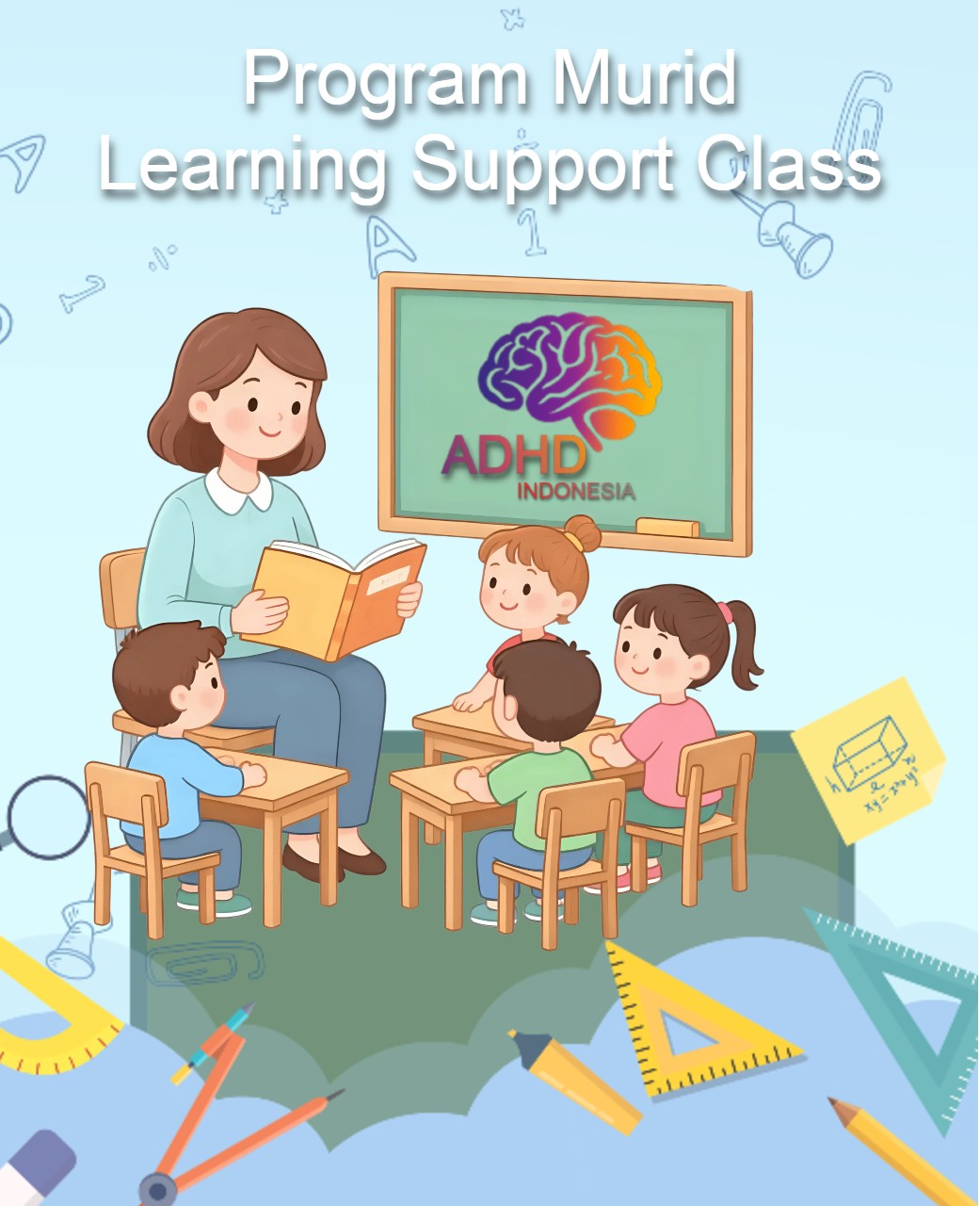 Program ADHD Indonesia Kabupaten Buton Utara Kelas Pendampingan Belajar (Learning Support Class)