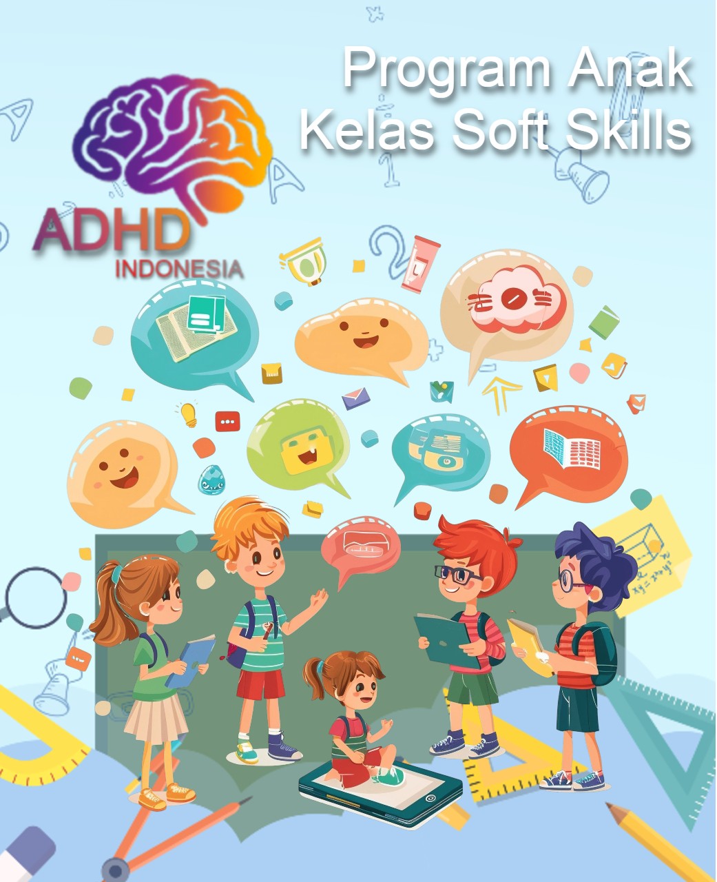 Program ADHD Indonesia Kabupaten Buton Utara Kelas Soft Skills Anak ADHD