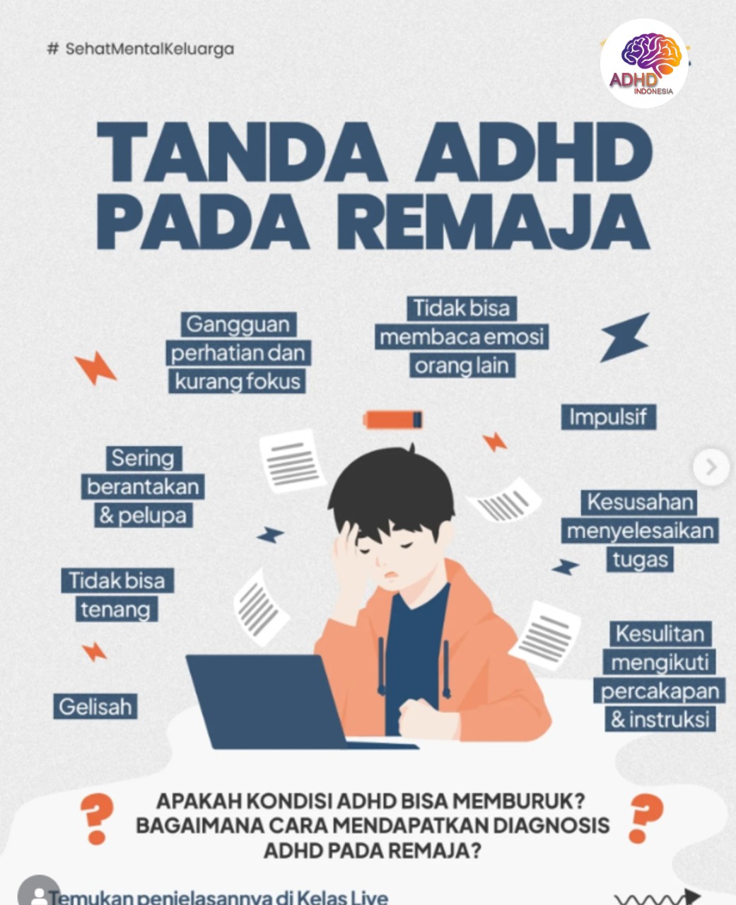 Screening ADHD Non-Diagnostik: Edukasi Awal bagi Orang Tua di Kabupaten Buton Utara