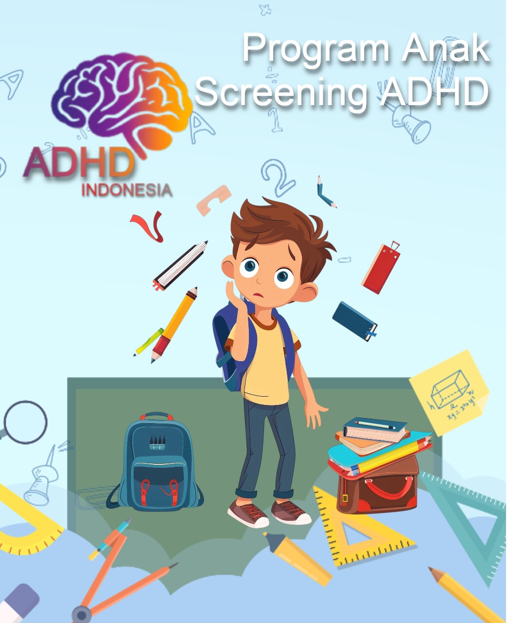 Program ADHD Indonesia Kabupaten Buton Utara Screening ADHD Non-Diagnostik