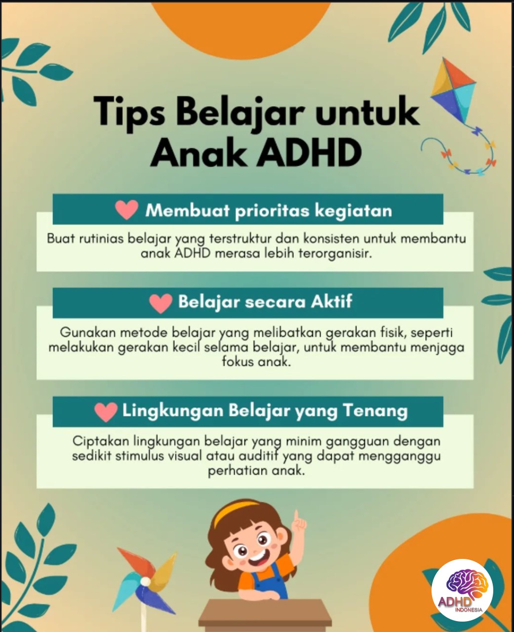 Strategi Belajar yang Cocok untuk Anak ADHD di Kabupaten Buton Utara